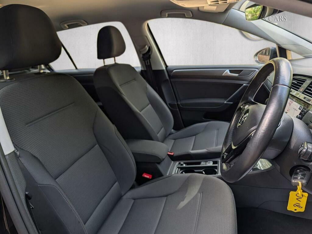 Volkswagen Golf Hatchback 1.5 Tsi Evo Bluemotion Tech Se Nav Dsg E OV18BDZ Black #2