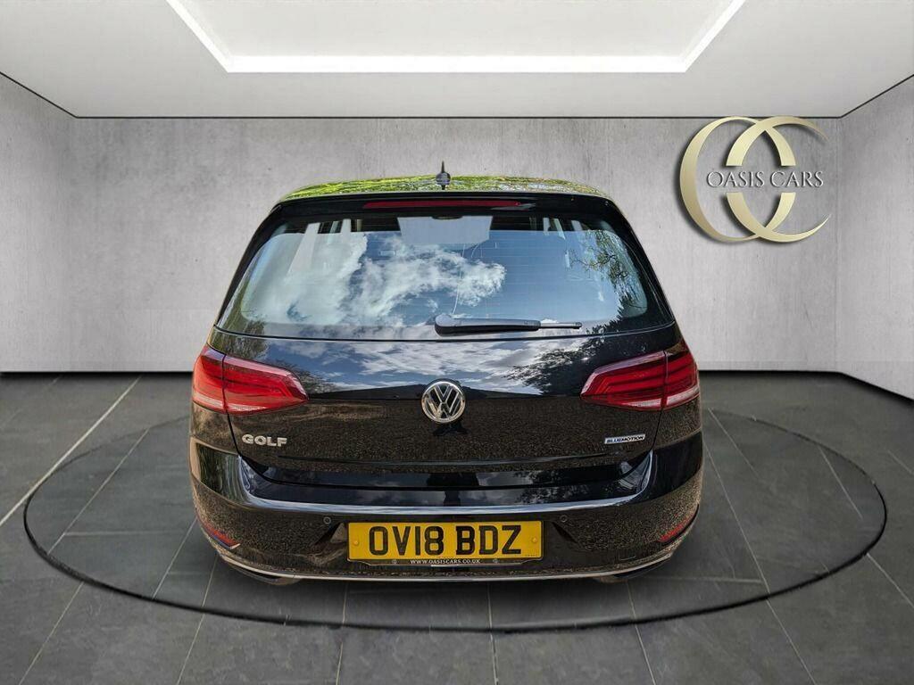 Volkswagen Golf Hatchback 1.5 Tsi Evo Bluemotion Tech Se Nav Dsg E OV18BDZ Black #4
