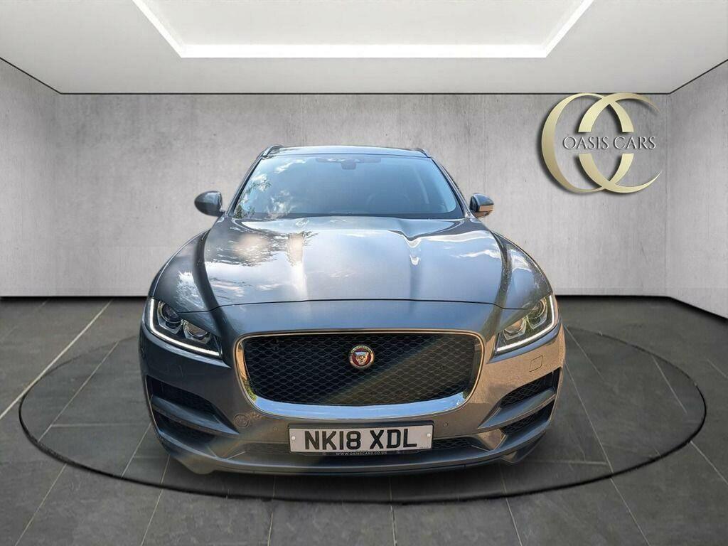 Jaguar F-Pace Suv 2.0 D180 Portfolio Awd Euro 6 Ss NK18XDL Grey #4