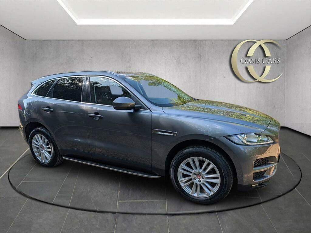 Jaguar F-Pace Suv 2.0 D180 Portfolio Awd Euro 6 Ss NK18XDL Grey #6