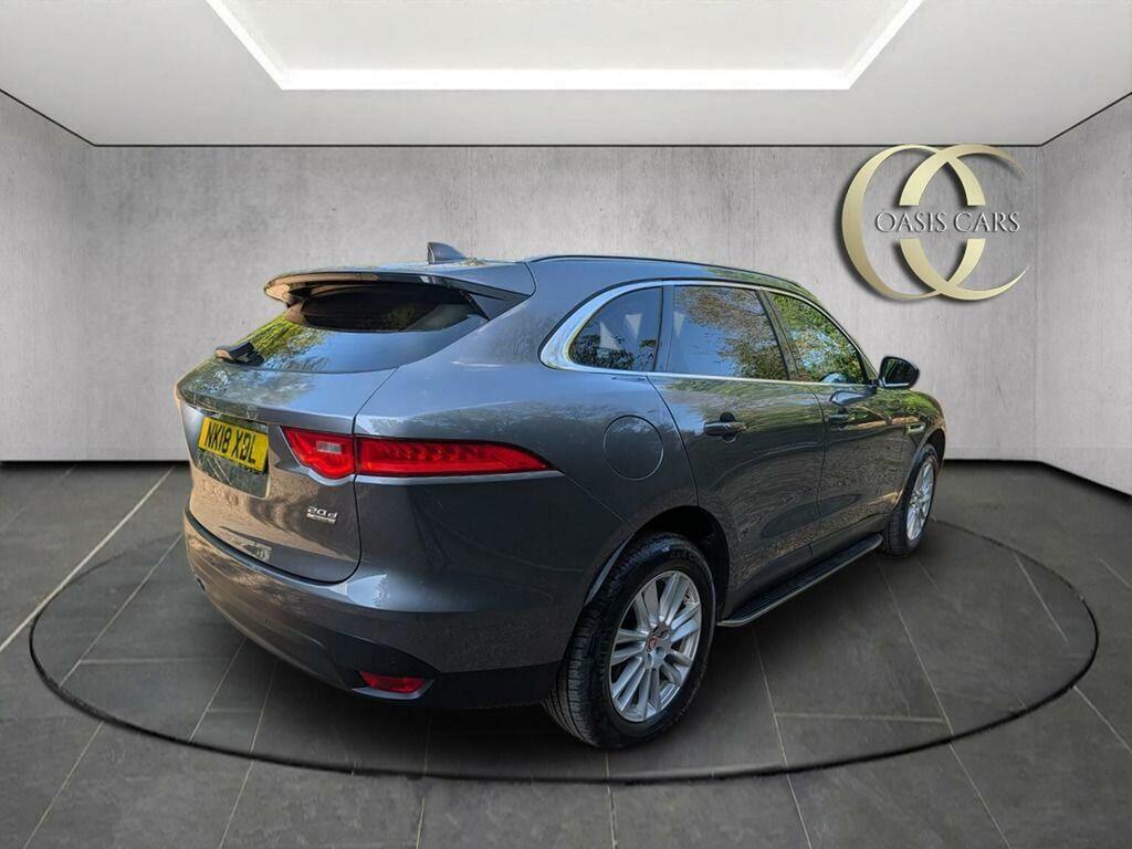 Jaguar F-Pace Suv 2.0 D180 Portfolio Awd Euro 6 Ss NK18XDL Grey #3