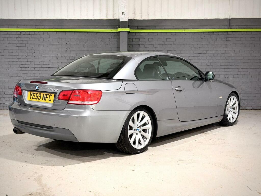 BMW 3 Series Convertible 3.0 330D M Sport Highline Steptronic E Grey #4