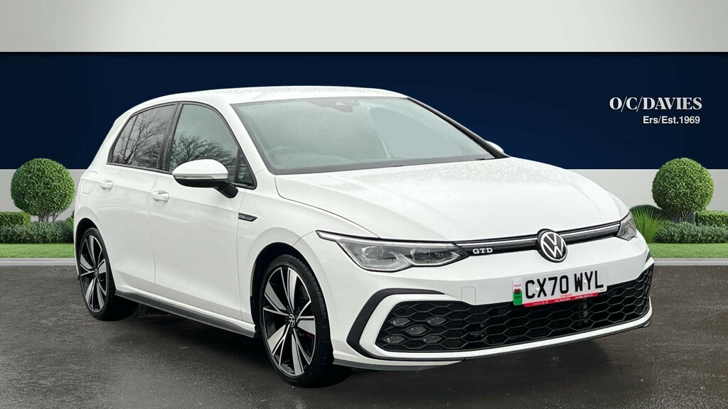 Volkswagen Golf 2.0 Tdi Gtd Hatchback Dsg Euro 6 Ss White