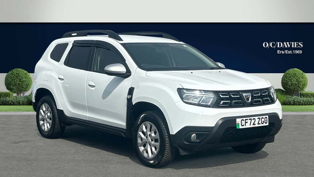 Dacia Duster 1.5 Dci Comfort Car Derived Van White
