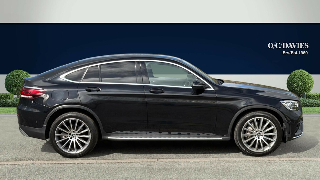 Mercedes-Benz GLC Class 2.0 Glc220d Amg Line Premium Coupe G- CV71NPJ Black #2