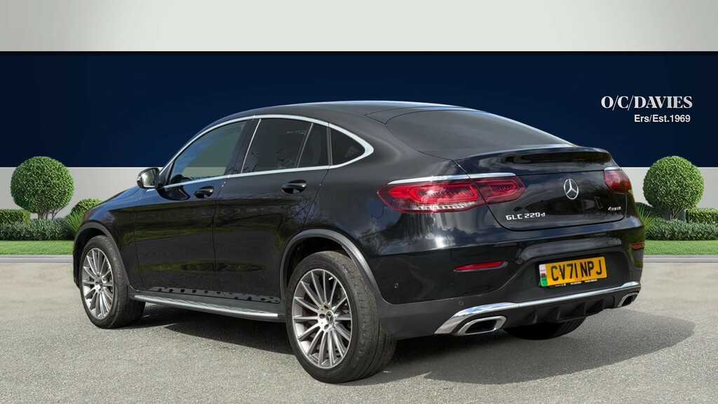 Mercedes-Benz GLC Class 2.0 Glc220d Amg Line Premium Coupe G- CV71NPJ Black #3