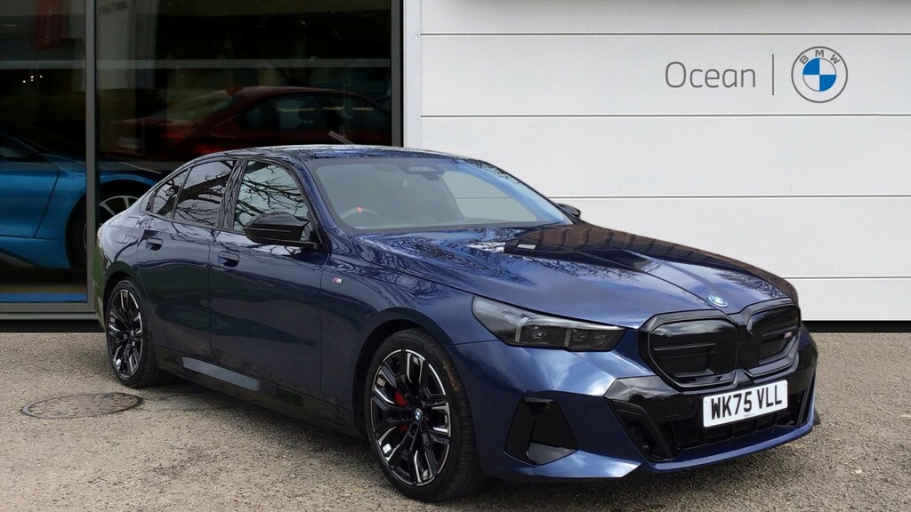 BMW i5 Saloon WK75VLL Blue