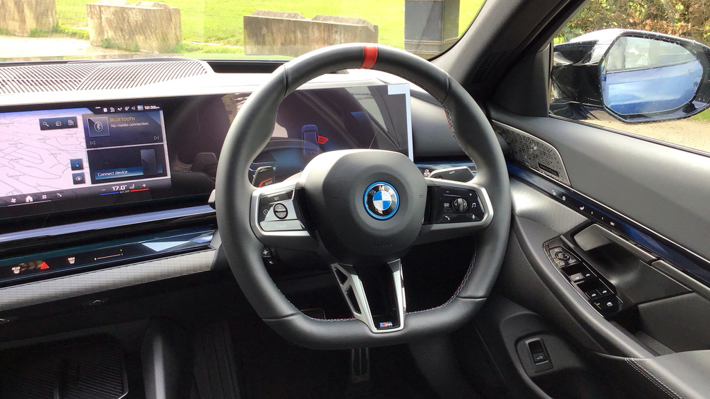 BMW i5 Saloon WK75VLL Blue #5