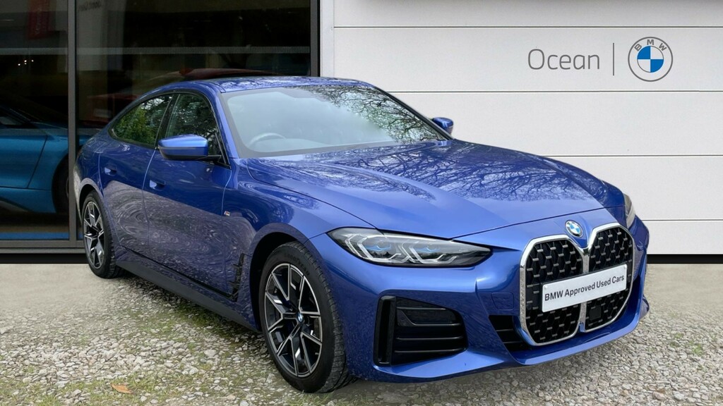 BMW 4 Series Gran Coupe Coupe Blue