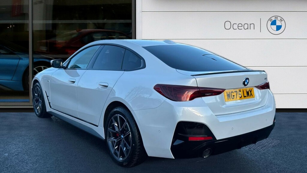 BMW 4 Series Coupe White #2