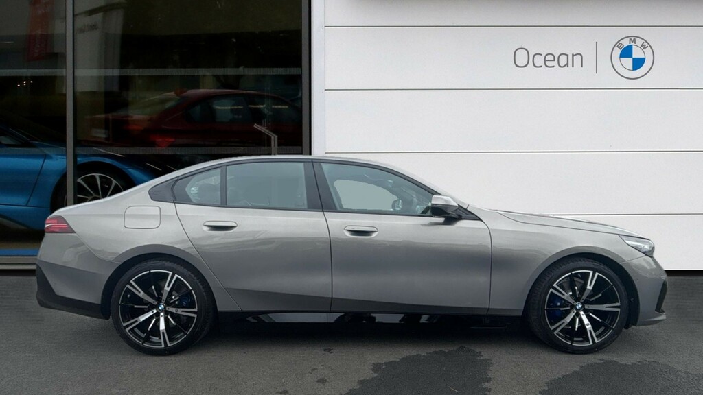BMW 5 Series Saloon Grey #3