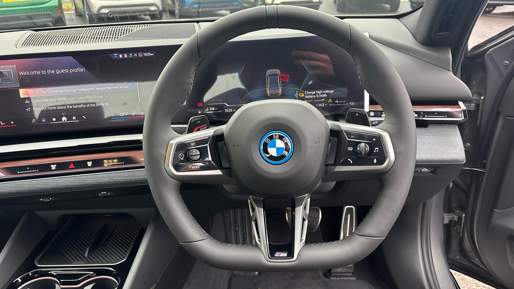 BMW 5 Series Saloon Grey #5