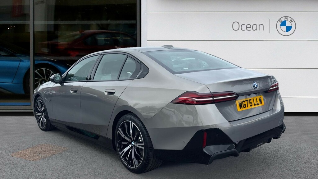 BMW 5 Series Saloon Grey #2