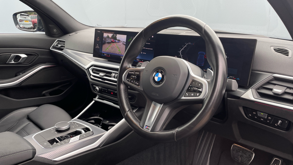 BMW 3 Series Saloon YH24TNL Blue #6