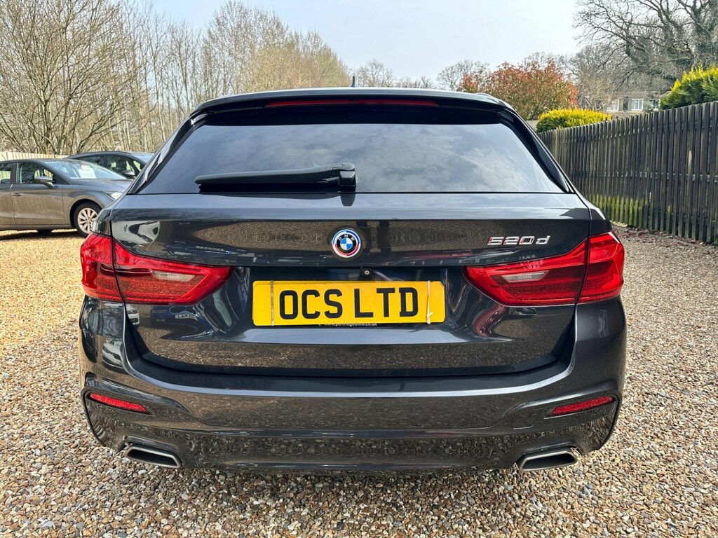 BMW 5 Series 2.0 520D M Sport Touring Euro 6 Ss KW17HKX Grey #5