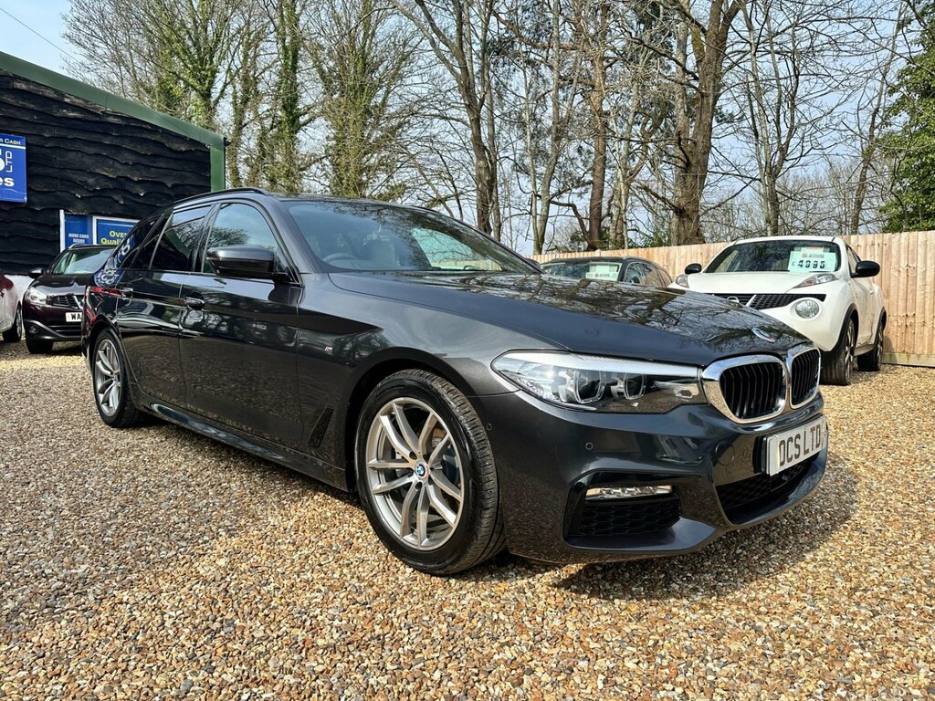 BMW 5 Series 2.0 520D M Sport Touring Euro 6 Ss Grey