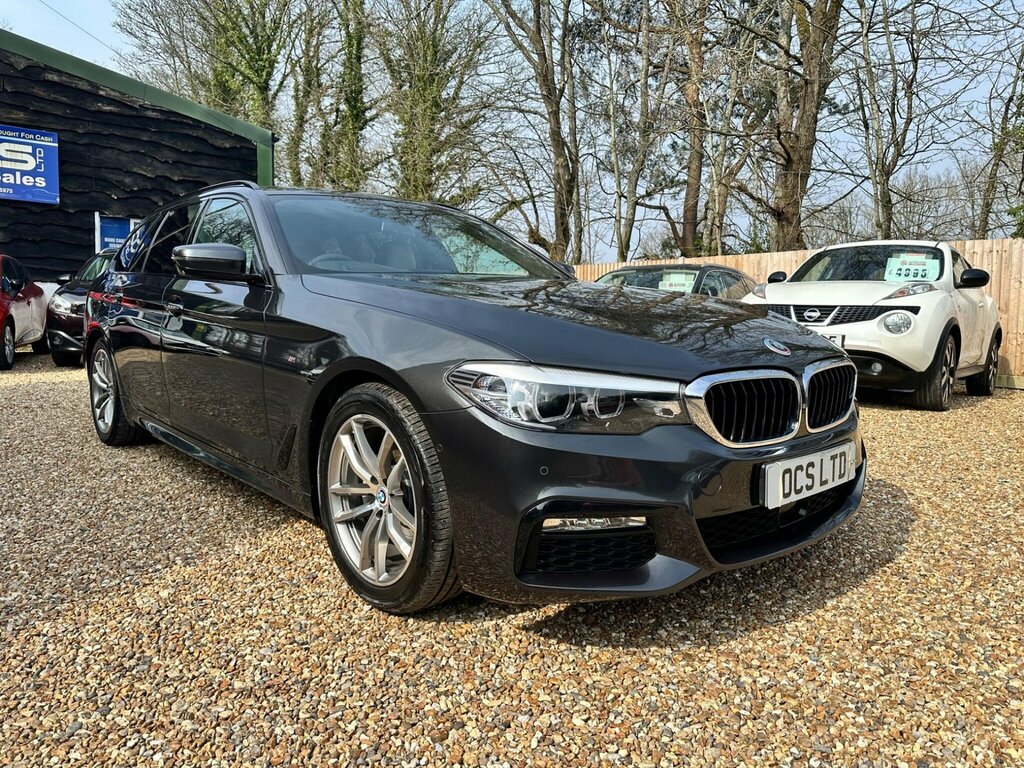 BMW 5 Series 2.0 520D M Sport Touring Euro 6 Ss KW17HKX Grey #2
