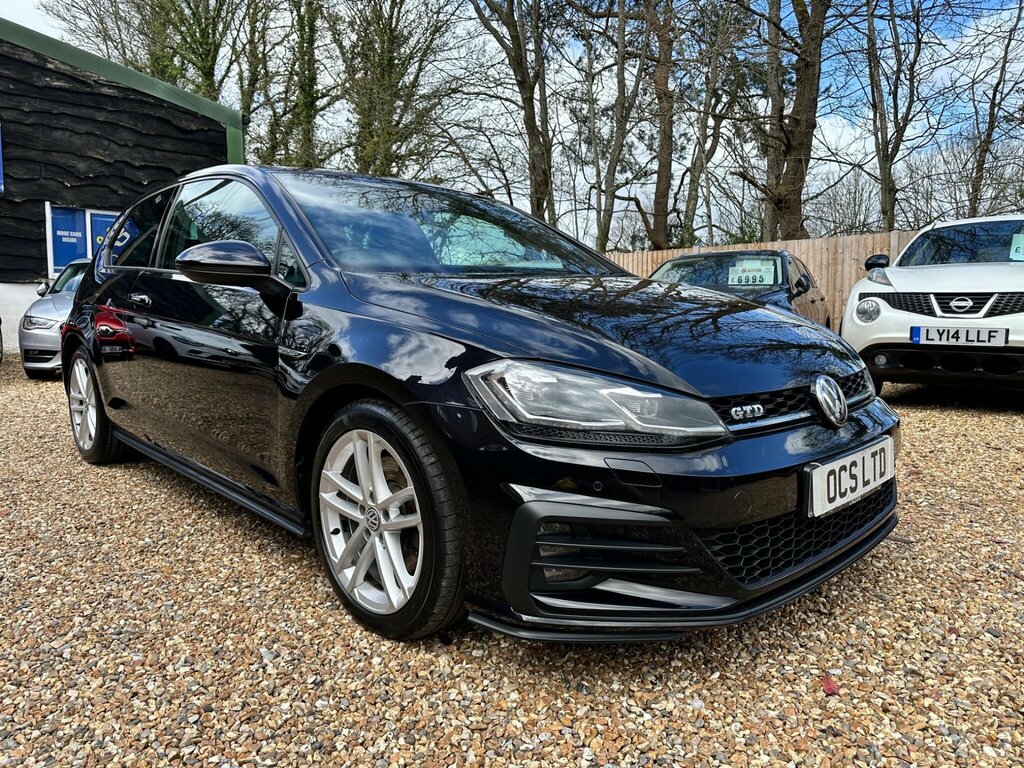 Volkswagen Golf 2.0 Tdi Gtd Blueline Euro 6 Ss RE18AAK Black