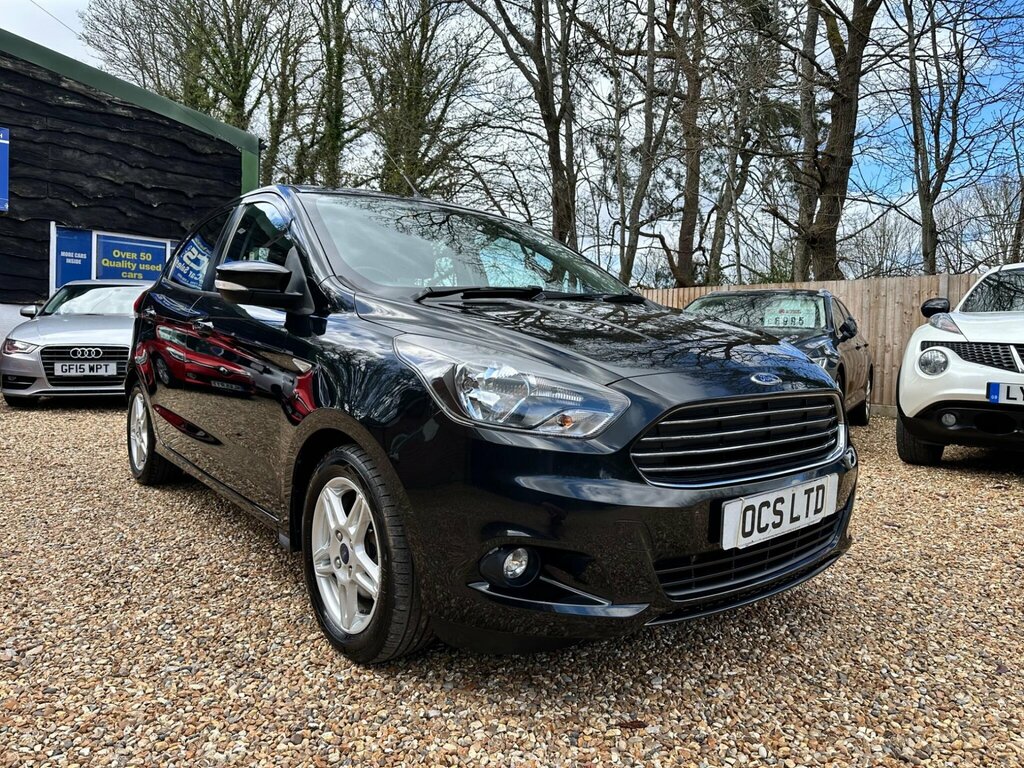 Ford KA+ 1.2 Ti-vct Zetec Euro 6 BD66YGK Black