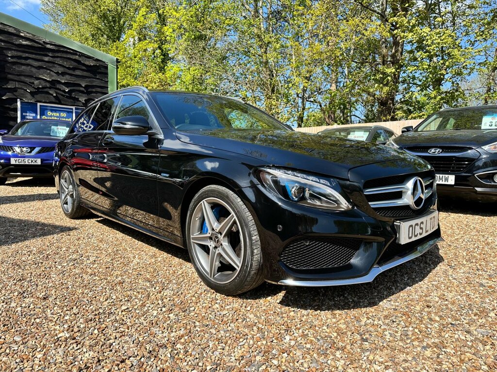 Mercedes-Benz C Class 2.0 C350e 6.4Kwh Amg Line G-tronic Euro 6 Ss 5 Black