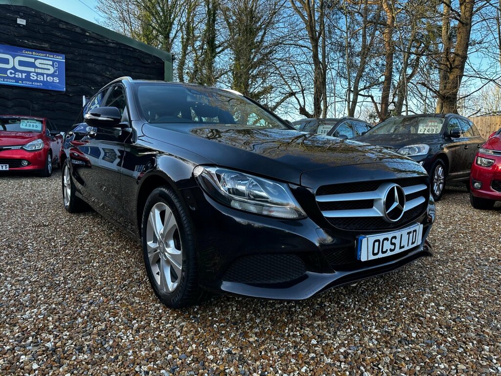Mercedes-Benz C Class 2.1 C220 Bluetec Se Euro 6 Ss OV15UCG Black #2