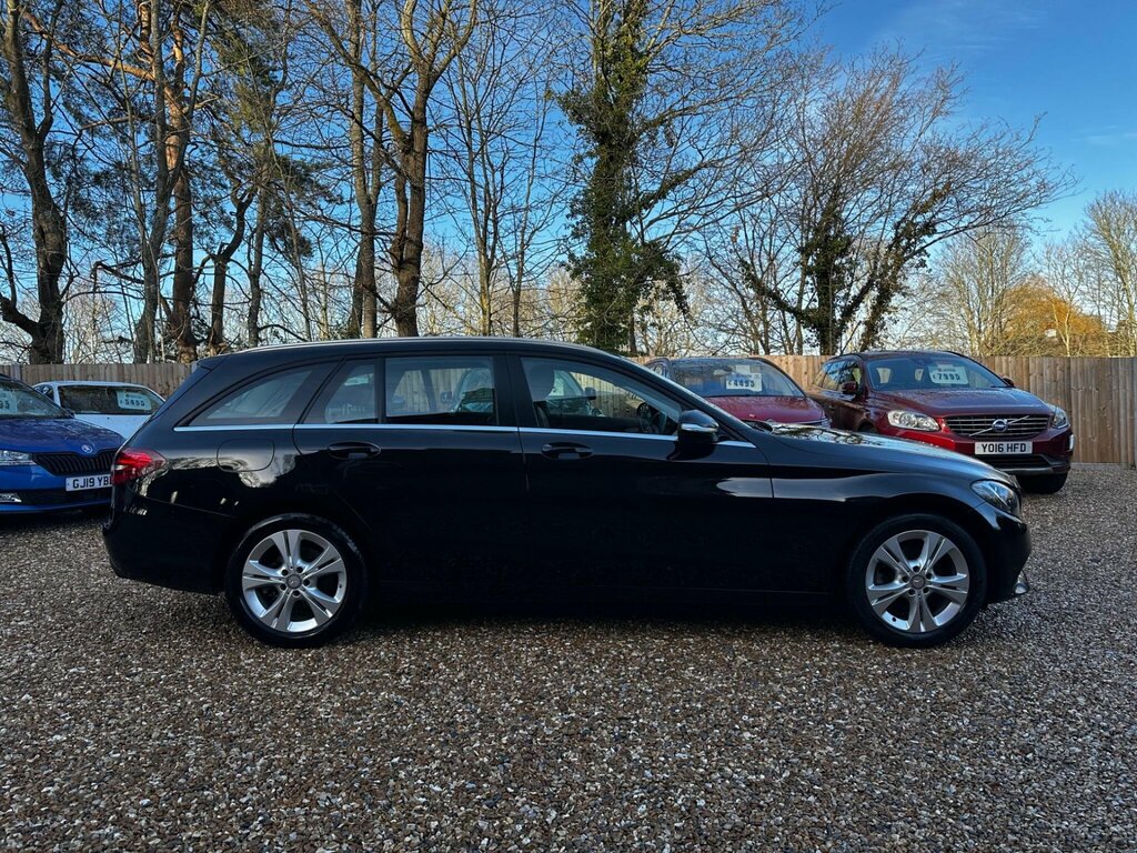 Mercedes-Benz C Class 2.1 C220 Bluetec Se Euro 6 Ss OV15UCG Black #3