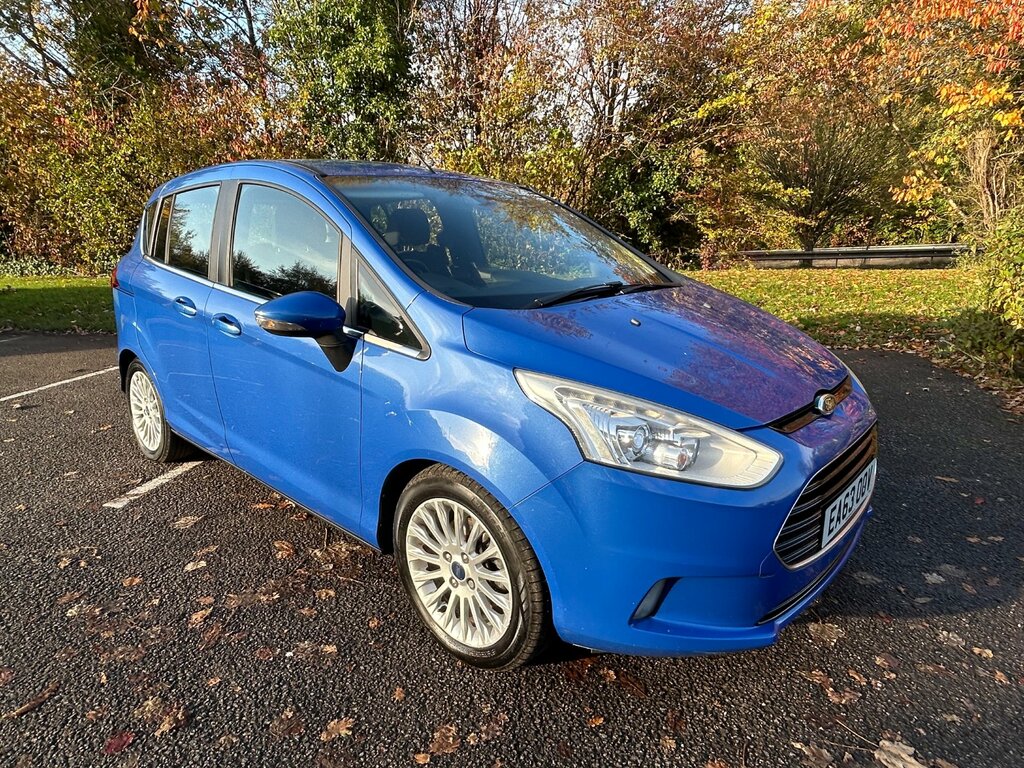 Ford B-Max 1.0T Ecoboost Titanium Mpv Euro Blue