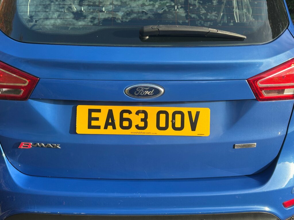Ford B-Max 1.0T Ecoboost Titanium Mpv Euro EA63OOV Blue #3