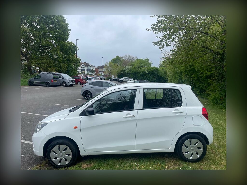 Suzuki Celerio 1.0 Sz2 Hatchback Euro 6 68 Ps CF18VGZ White #3