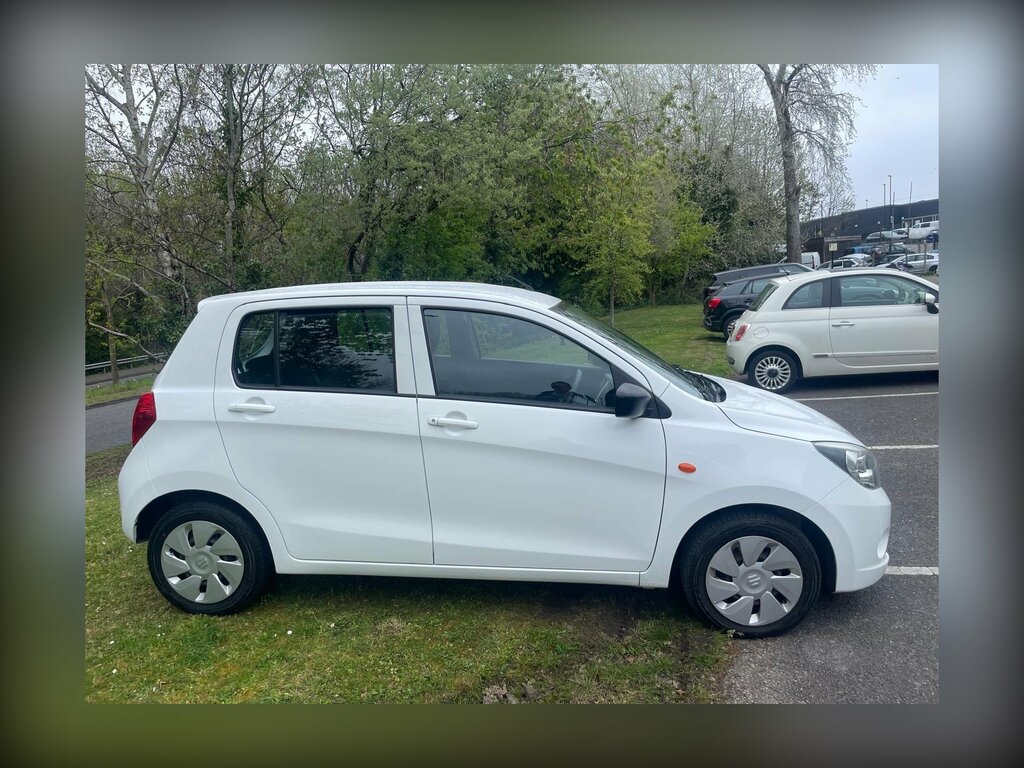 Suzuki Celerio 1.0 Sz2 Hatchback Euro 6 68 Ps CF18VGZ White #4
