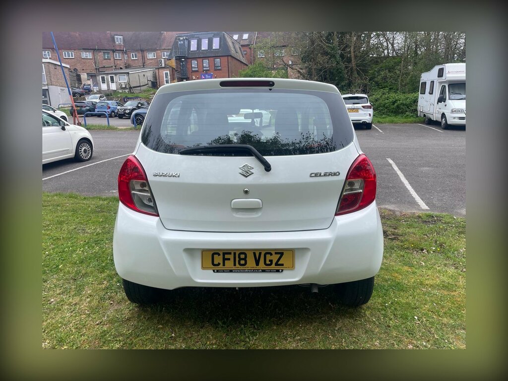 Suzuki Celerio 1.0 Sz2 Hatchback Euro 6 68 Ps CF18VGZ White #5