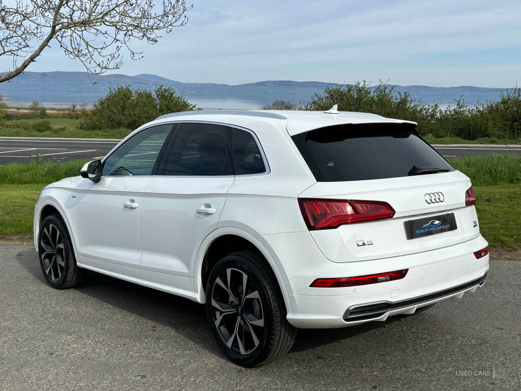 Audi Q5 2.0 Tdi Quattro S Line S Tronic SO18KVH White #4
