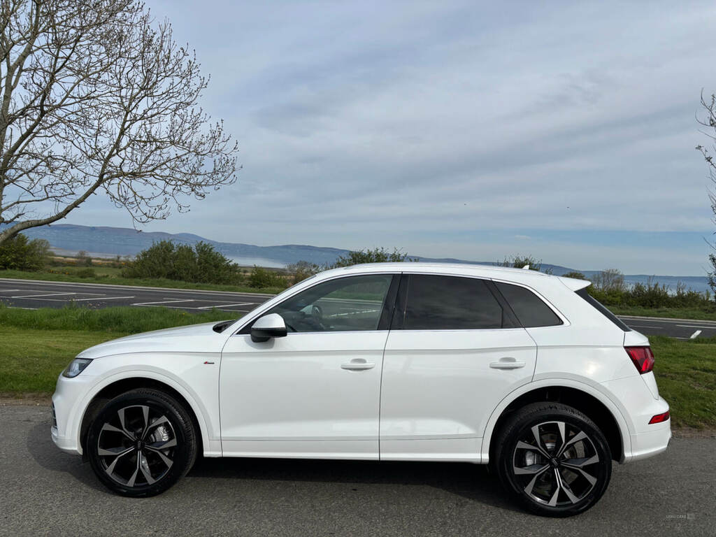 Audi Q5 2.0 Tdi Quattro S Line S Tronic SO18KVH White #3