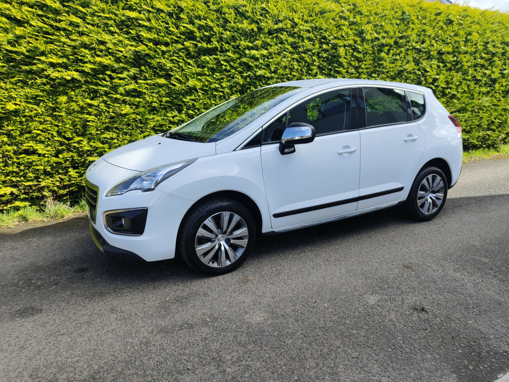 Peugeot 3008 Active Blue Hdi Ss YJ66JBG White #6
