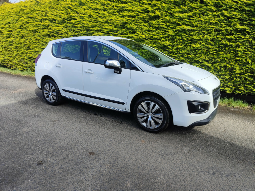 Peugeot 3008 Active Blue Hdi Ss YJ66JBG White #2