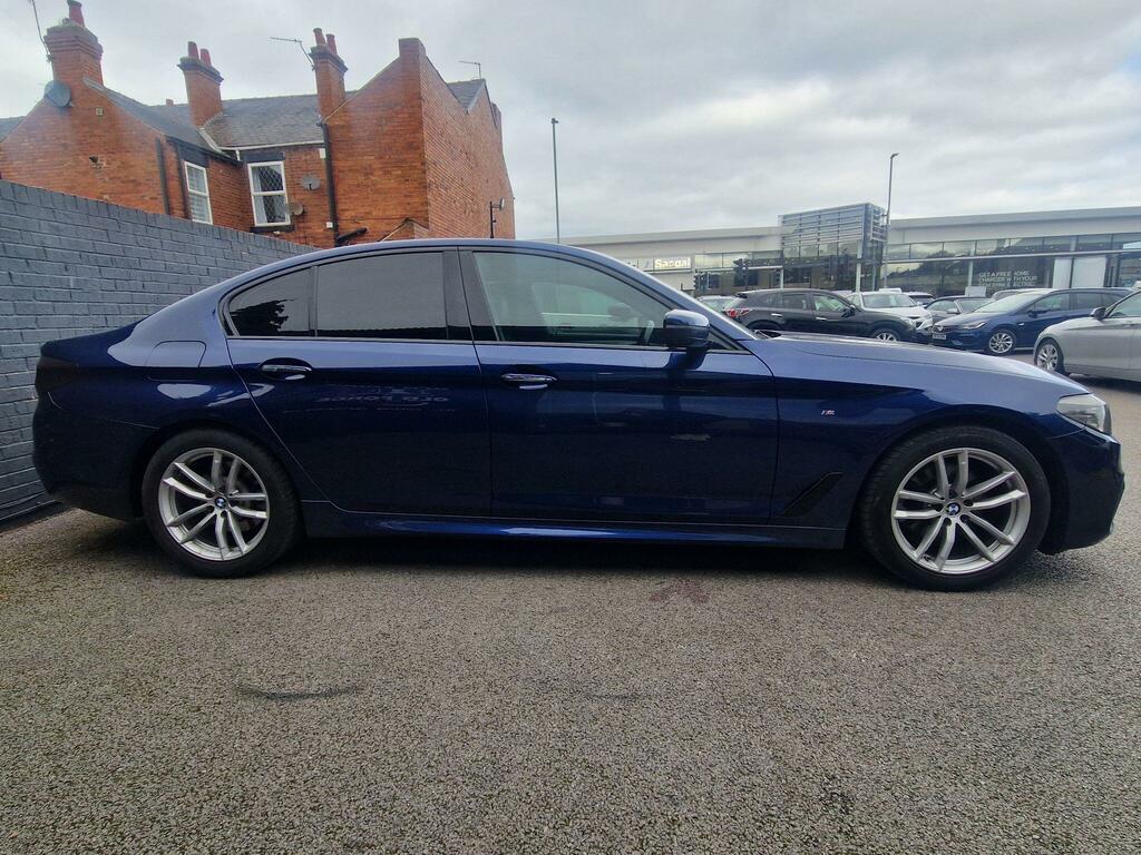 BMW 5 Series 2.0 520D Xdrive M Sport 4Wd YB17YLH Blue #6