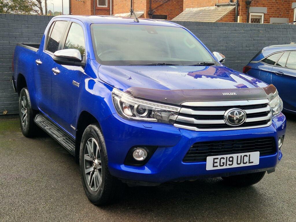 Toyota HILUX 2.4 D-4d Invincible 4Wd Euro 6 Ss Tss EG19UCL Blue #2