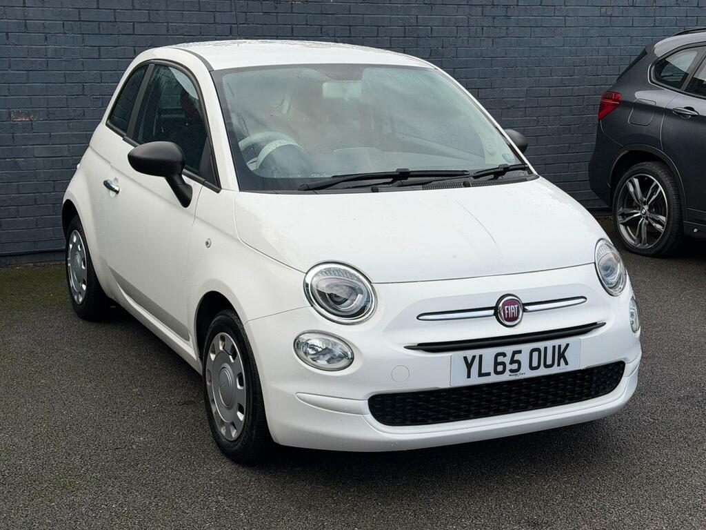 Fiat 500 1.2 Pop Euro 6 Ss YL65OUK White #2