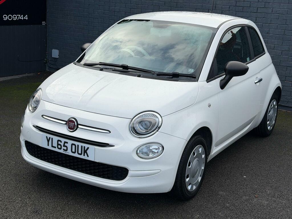 Fiat 500 1.2 Pop Euro 6 Ss YL65OUK White #4