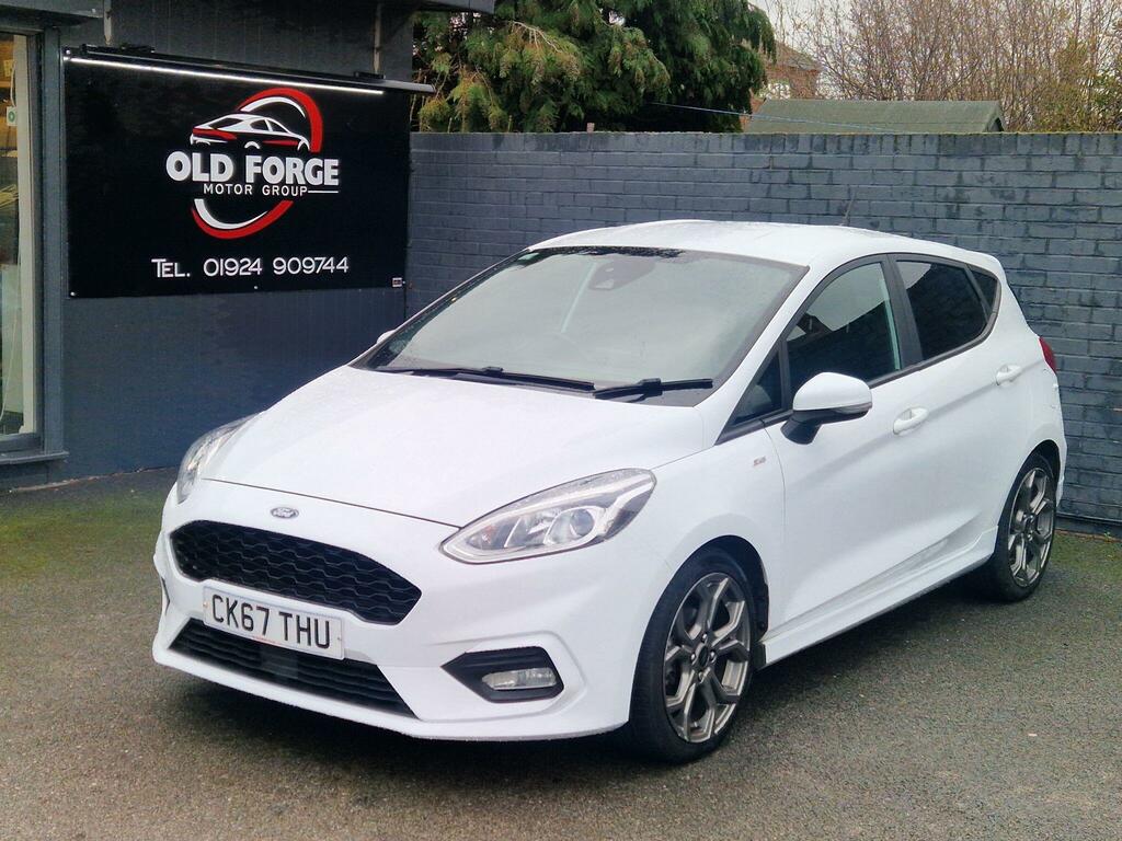 Ford Fiesta 1.0T Ecoboost St-line Euro 6 Ss White
