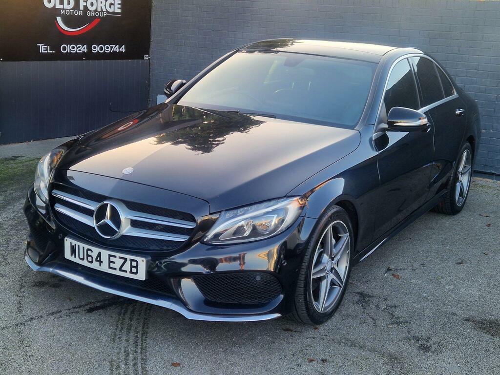 Mercedes-Benz C Class 2.1 C220 Bluetec Amg Line Premium G-tronic Euro WU64EZB Black #4