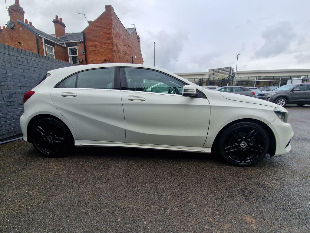 Mercedes-Benz A Class 1.5 A180d Amg Line Euro 6 Ss YA17WVX White #6