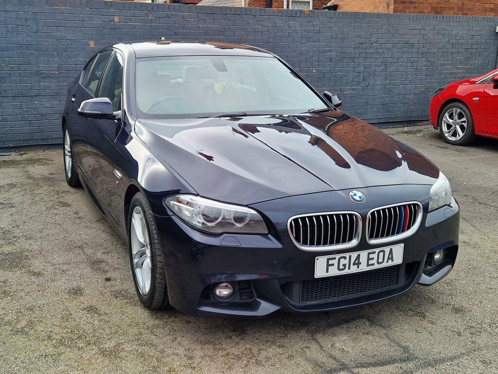 BMW 5 Series 3.0 530D M Sport Euro 6 Ss FG14EOA Black #2
