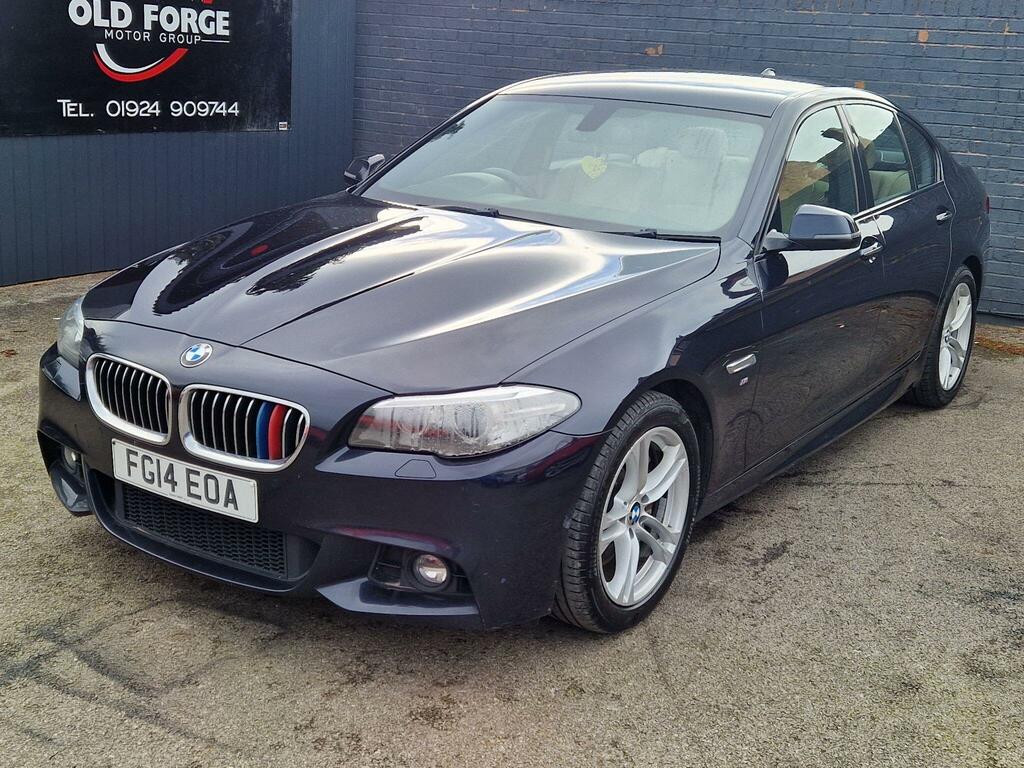 BMW 5 Series 3.0 530D M Sport Euro 6 Ss FG14EOA Black #4