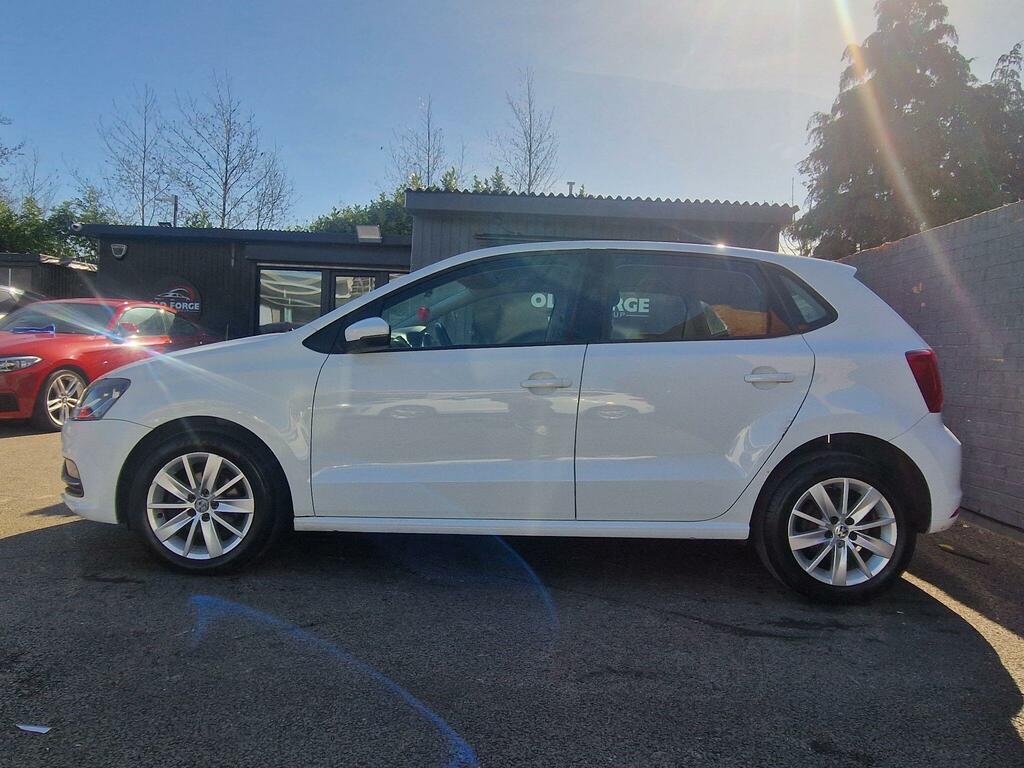 Volkswagen Polo 1.4 Tdi Bluemotion Tech Se Euro 6 Ss VK64AZZ White #4