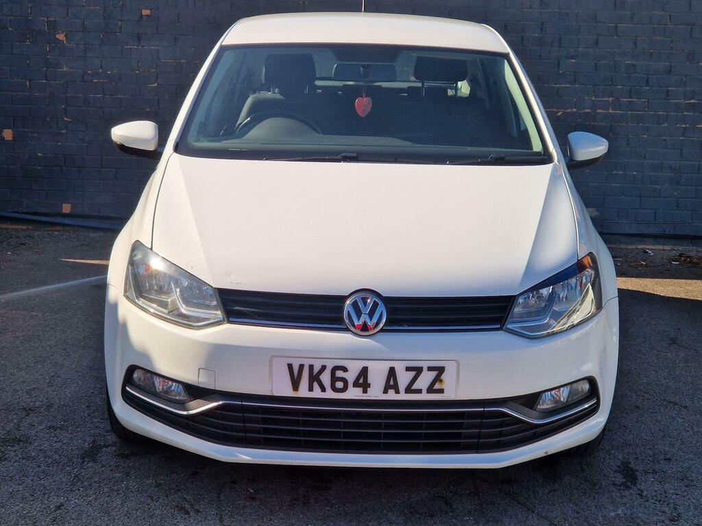 Volkswagen Polo 1.4 Tdi Bluemotion Tech Se Euro 6 Ss VK64AZZ White #2