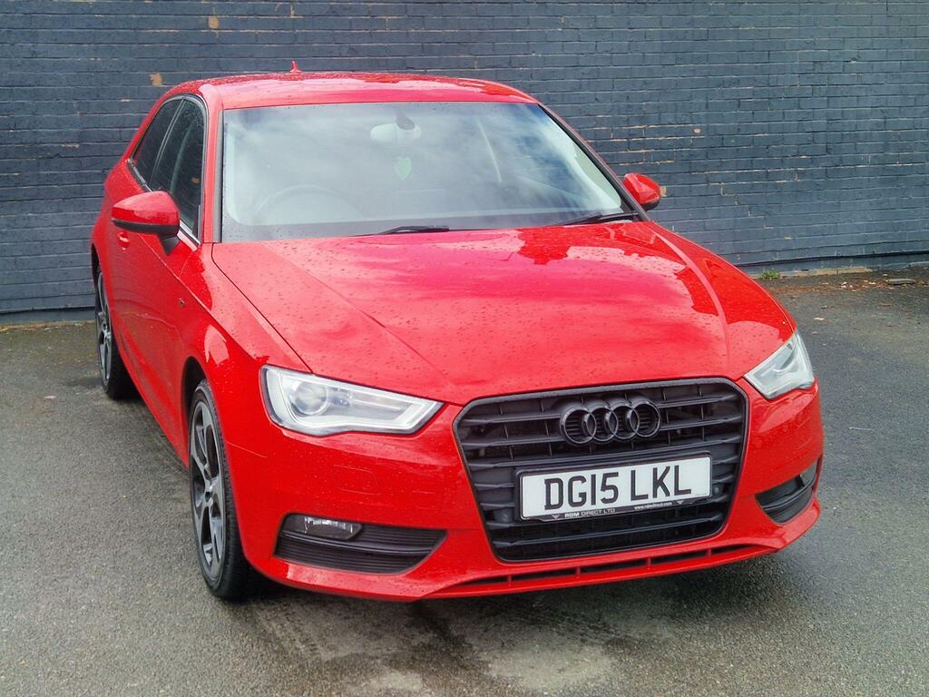 Audi A3 2.0 Tdi Sport Euro 6 Ss DG15LKL Red #2