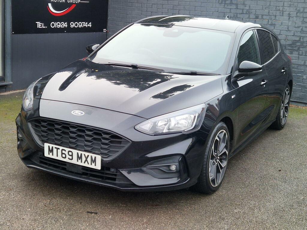 Ford Focus 1.0T Ecoboost St-line X Euro 6 Ss MT69MXM Black #4
