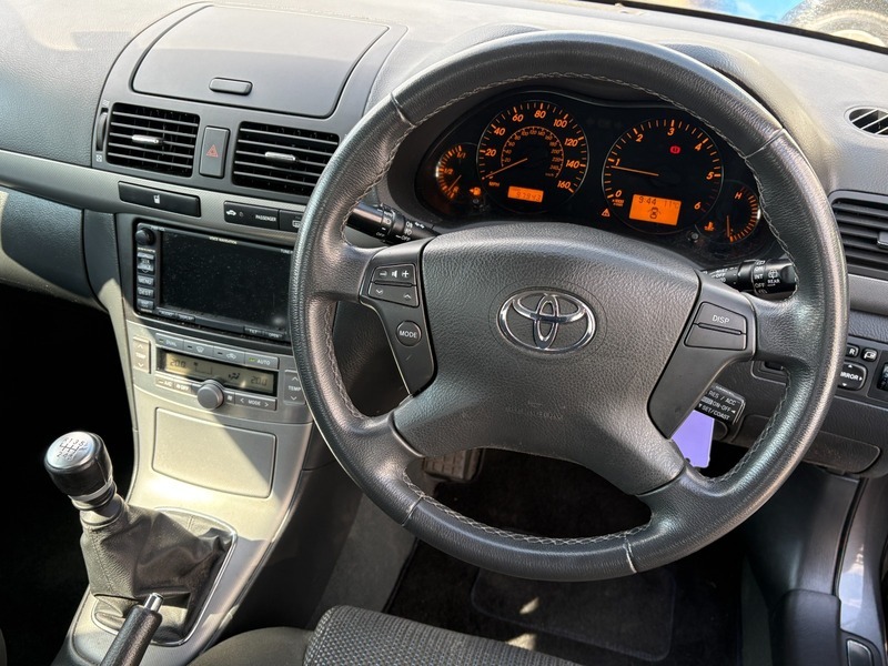 Toyota Avensis Hatchback D-4d Tr 2008 Blue #9