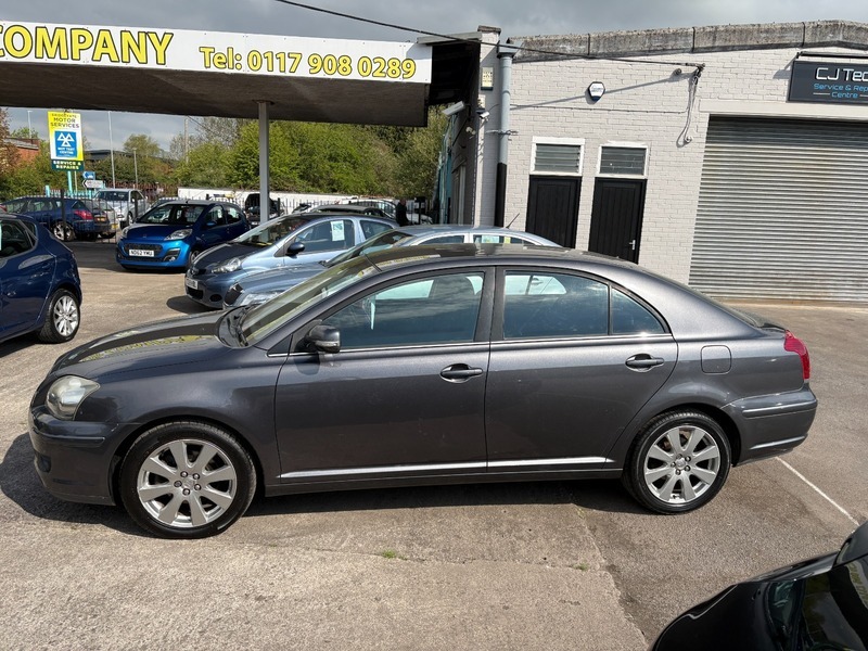 Toyota Avensis Hatchback D-4d Tr 2008 Blue #4